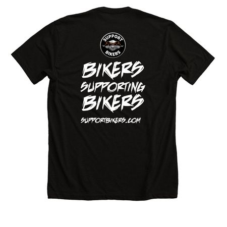 Gas-Clutch-Shift-Brake, a Solid Black Blend Premium Unisex Tee (back-view)