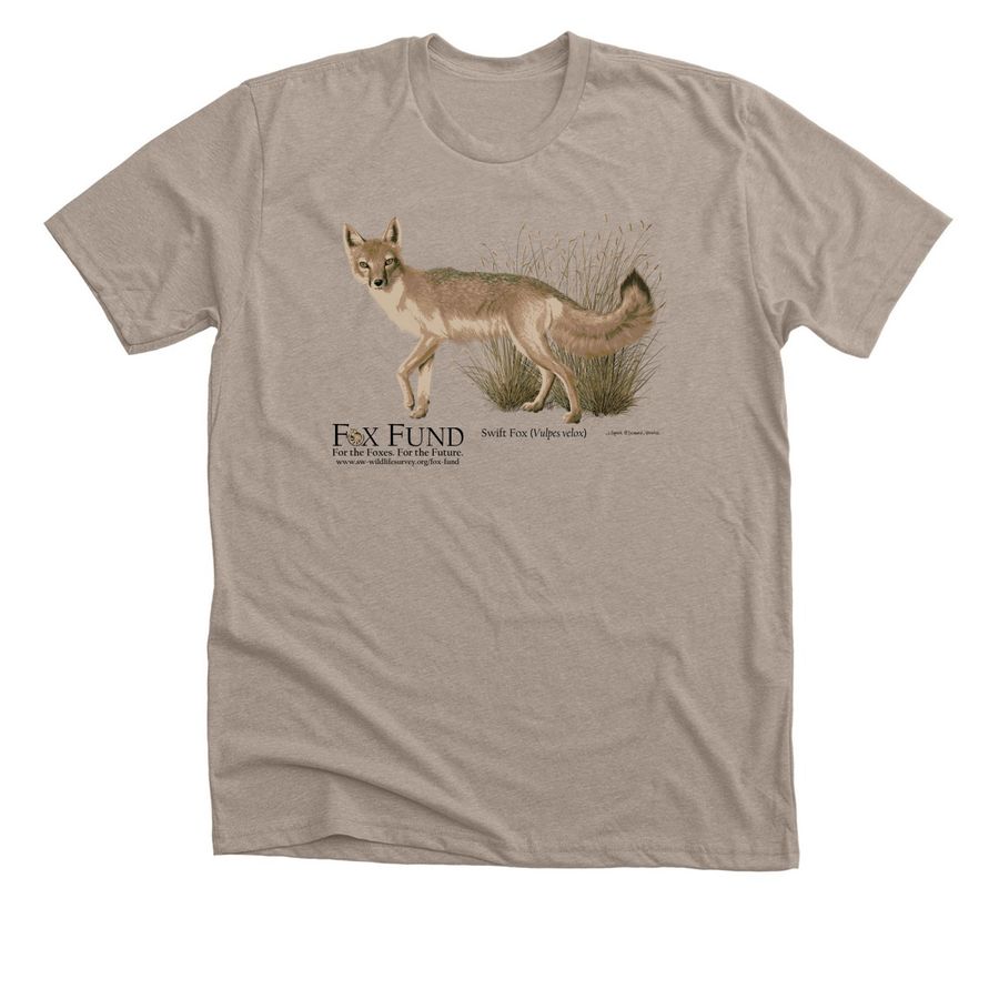 Southwestern Wildlife Survey's Fox Fund, a Heather Stone Premium Unisex Tee