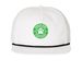 Classic Hats, a White/ Black Printed Umpqua Snapback Cap