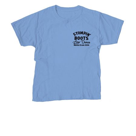 Mexico Cruise tshirts, a Carolina Blue Youth Unisex Tee