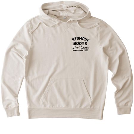 Mexico Cruise tshirts, a White Sand Allmade Organic French Terry Pullover Hoodie