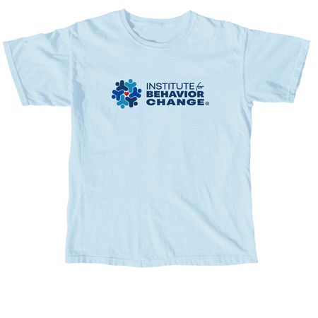 Institute for Behavior Change, a Chambray Comfort Colors Unisex Tee