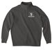 Color Front only, a Asphalt Midweight Quarter Zip Pullover