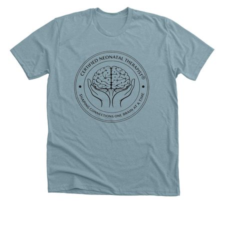 CNT T-Shirt Design Winner, a Heather Blue Lagoon Premium Unisex Tee