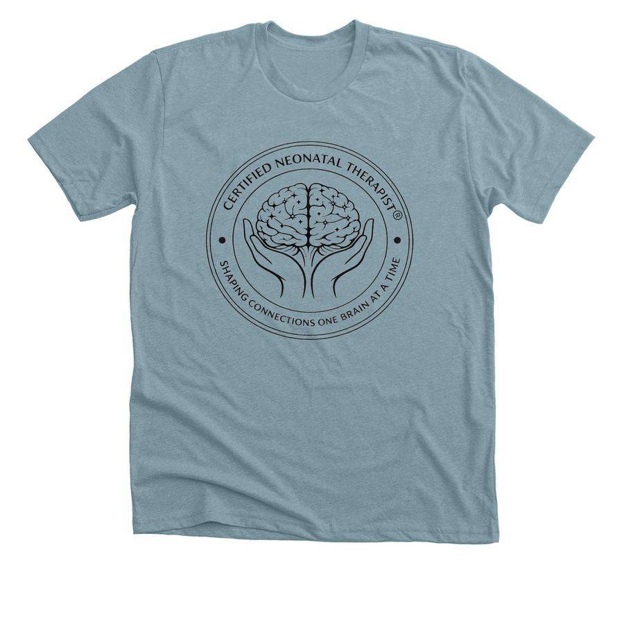 CNT T-Shirt Design Winner, a Heather Blue Lagoon Premium Unisex Tee