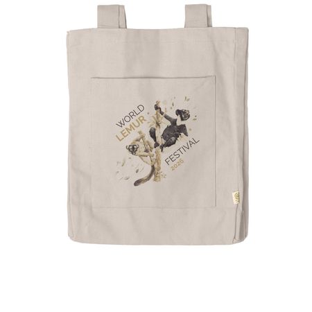 2026 World Lemur Festival Tote Bags, a Pumice Reclaimist Everywhere Tote Bag