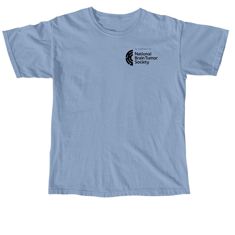 National Brain Tumor Society&nbsp;, a Washed Denim Comfort Colors Unisex Tee
