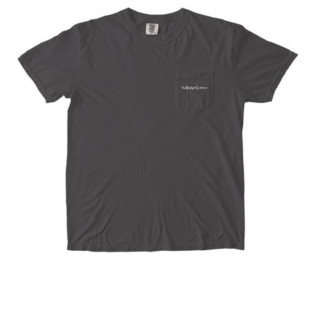 Go Yard With Budget Lawns, a Pepper Comfort Colors Pocket Tee