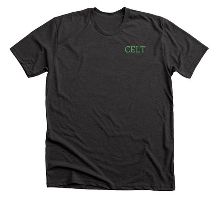 CELT - Mia, a Dark Grey Heather Premium Unisex Tee