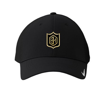 BH Hat, a Black Printed Nike Dri-FIT Legacy Performance Cap