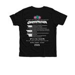 2026 GERMAPALOOZA TOPS, a Solid Black Blend Premium Youth Tee (back-view)