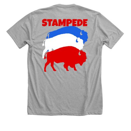 Let?s Go Buffalo, a Athletic Heather Premium Unisex Tee