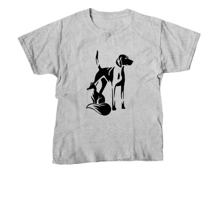 Fox & Hound, a Sport Grey Youth Unisex Tee