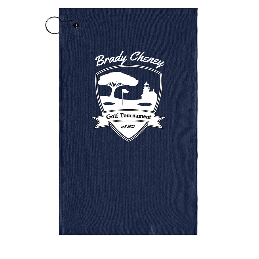 Brady Cheney Charity Golf Tournament 2026, a Navy Golf Towel