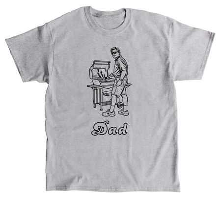 Flame On (Black), a Sport Grey Classic Unisex Tee