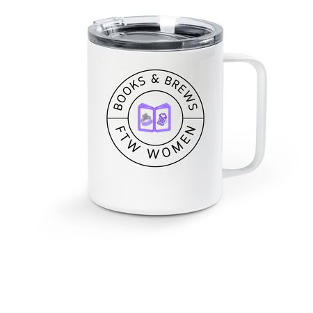 2-Year Anniversary Travel Mug, a White Stainless Steel Travel Mug