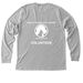 Protectors of Animals, a Athletic Heather Premium Long Sleeve Tee (back-view)