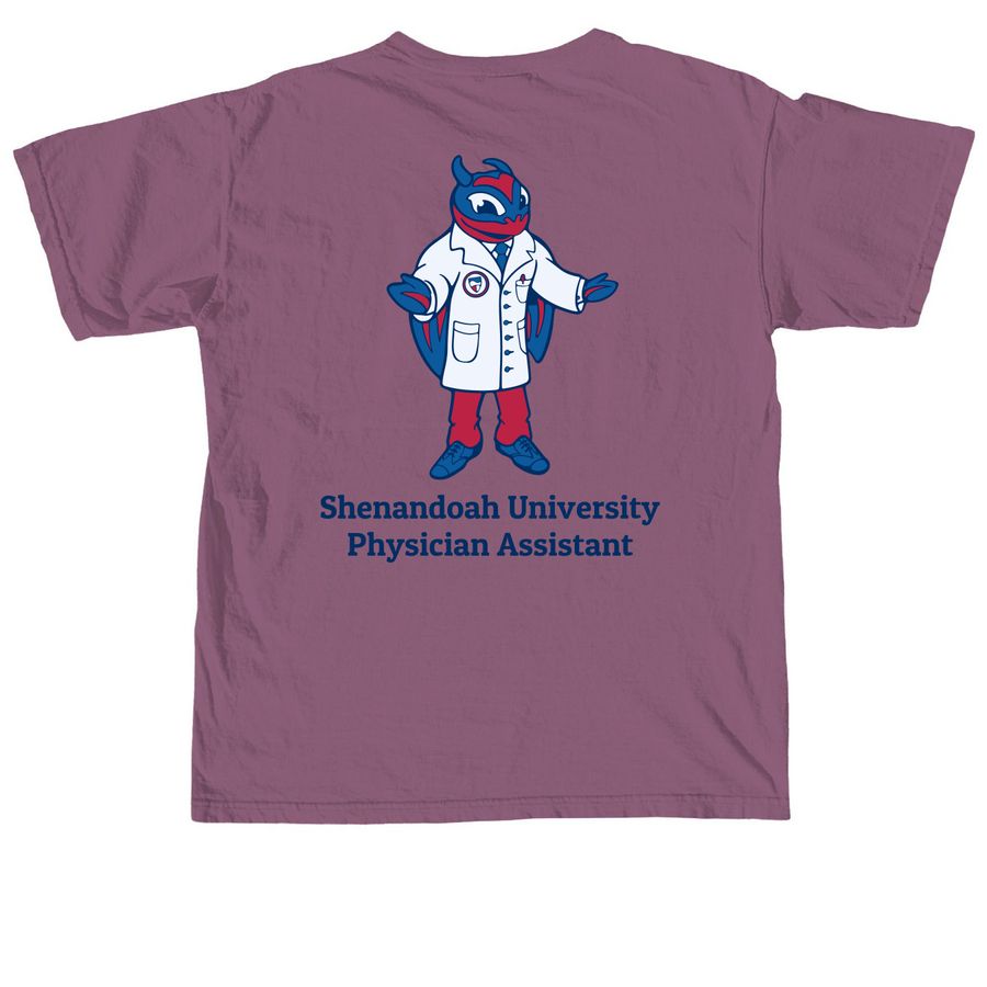 Physician Assistant&nbsp;Buzzy Design, a Berry Comfort Colors Unisex Tee