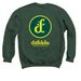 Driftless Seeds T-shirts and Hoodies, a Forest Crewneck Sweatshirt (back-view)