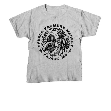 Show Your Market Spirit!, a Sport Grey Youth Unisex Tee