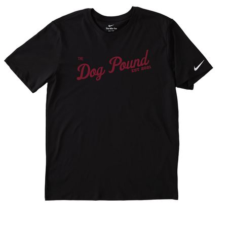 Dog Pound, Team 128 Nike Dri-Fit (No Heli), a Black Nike Dri-FIT Jersey Blend Performance Tee