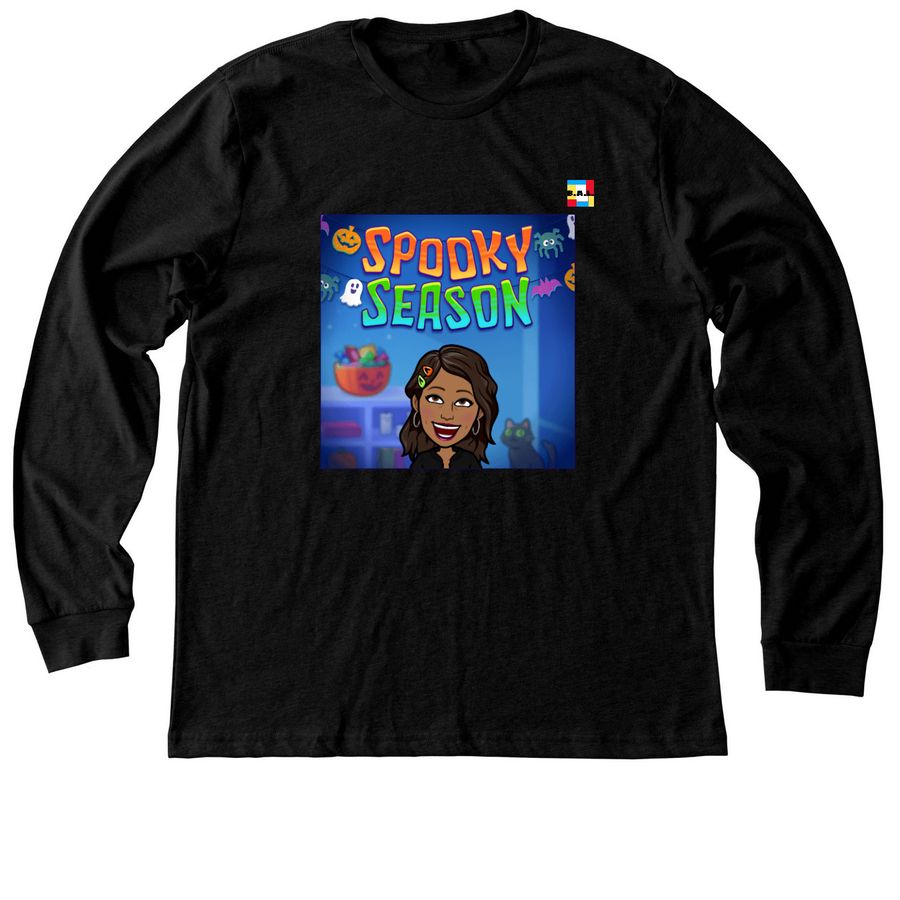 Balkoia Arts Limited - Halloween, a Black Heather Premium Long Sleeve Tee
