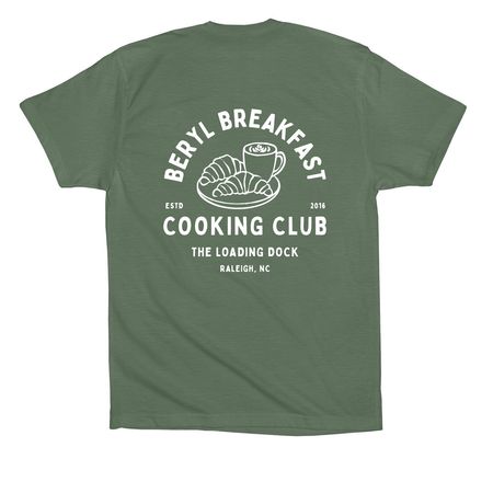 Beryl Cooking Club T-shirt, a Pine Premium Cotton Tee