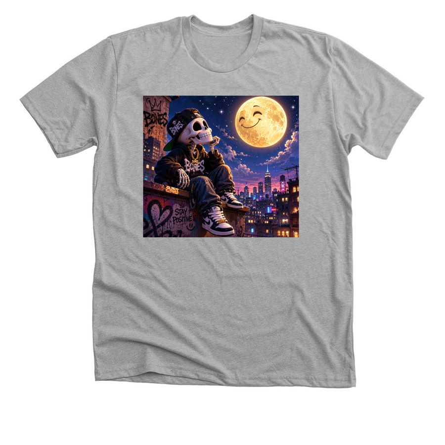 CELESTIAL, a Athletic Heather Premium Unisex Tee