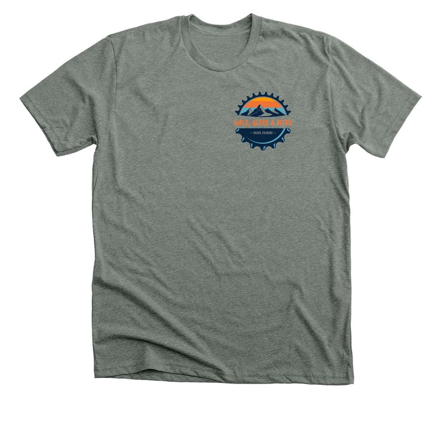 GGB Desert Shred Fest 2026, a Deep Heather Premium Unisex Tee