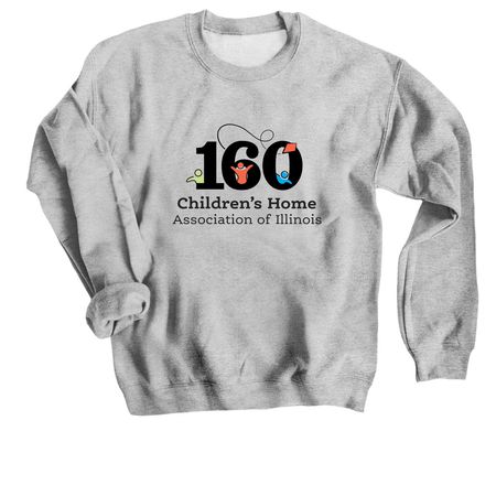 160 Logo, a Sport Grey Crewneck Sweatshirt