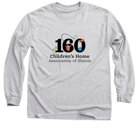 160 Logo, a Sport Grey Classic Long Sleeve Tee