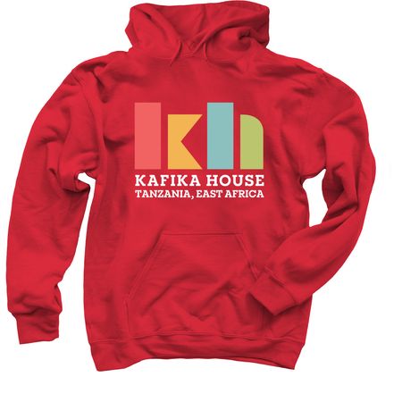 KH Tees & Sweatshirts (Red), a Red Pullover Hoodie