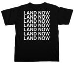 I'll Land When I'm Dead, a Black Comfort Colors Unisex Tee (back-view)