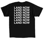 I'll Land When I'm Dead, a Black Classic Unisex Tee (back-view)