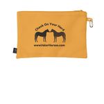 Checking In!, a Beehive Grove Go-Go Pouch (back-view)