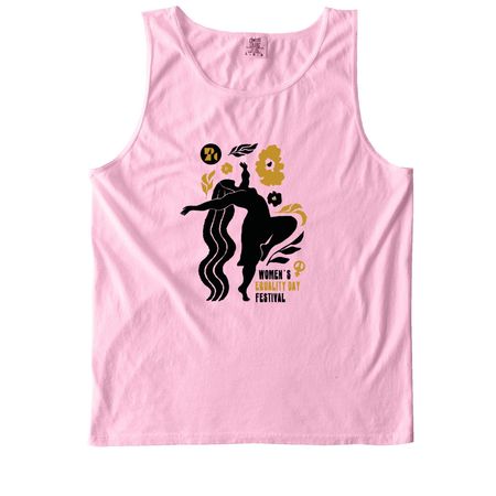 Women's Equality Day Festival, a Blossom Comfort Colors Tank Top