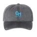 CHOP logo baseball hat, a Black Printed Pigment Dye Baseball Cap