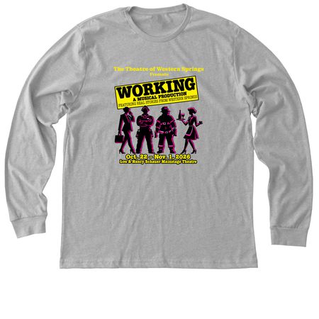 Working Tees and Sweats, a Athletic Heather Premium Long Sleeve Tee