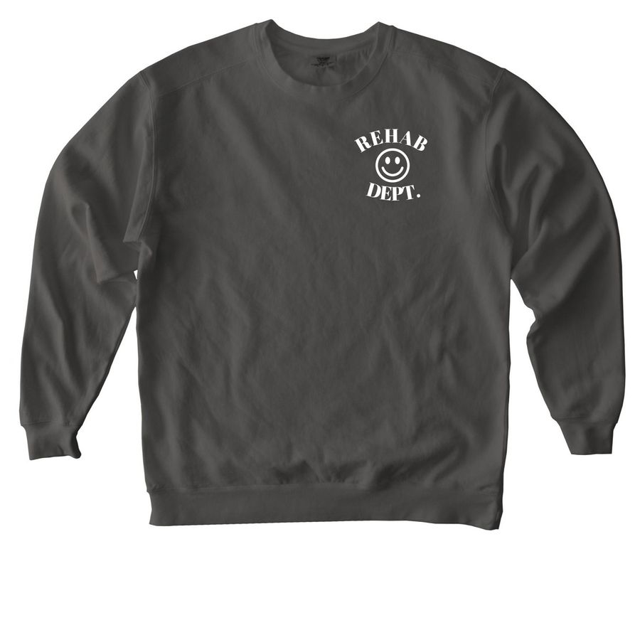 Rehab Dept. Comfort Colors Crewneck, a Pepper Comfort Colors Crewneck Sweatshirt