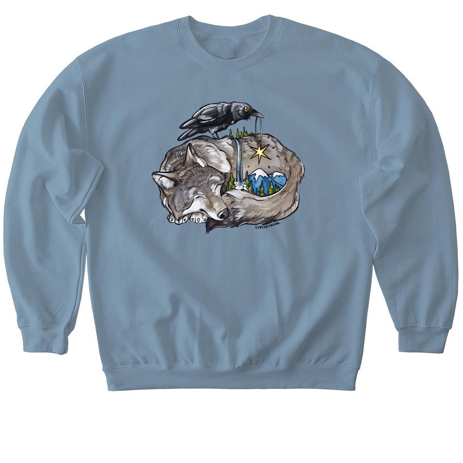 The Guardians, a Stone Blue Softstyle Crewneck Sweatshirt