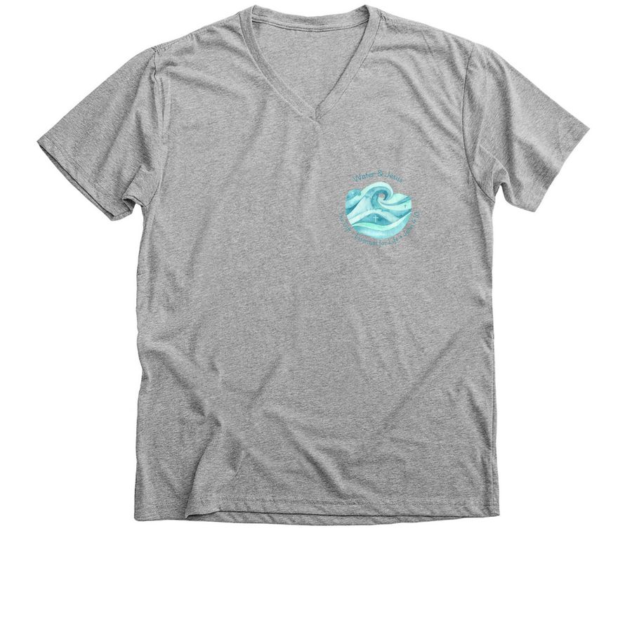 Shirts & Hoodies, a Athletic Heather Premium V-Neck Tee