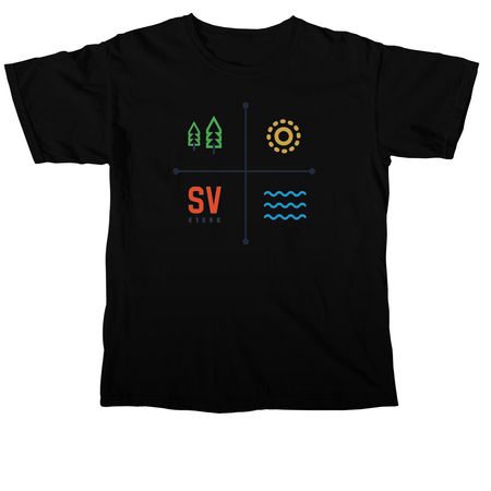 Logo&nbsp;, a Black Comfort Colors Unisex Tee