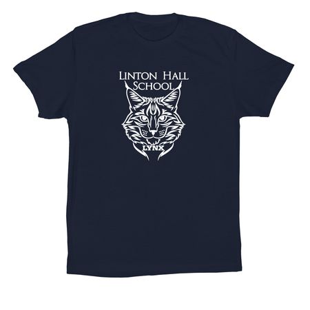 Mascot LYNX Shirts, Sweatshirts and Tie-dye, a Navy Premium Cotton Tee