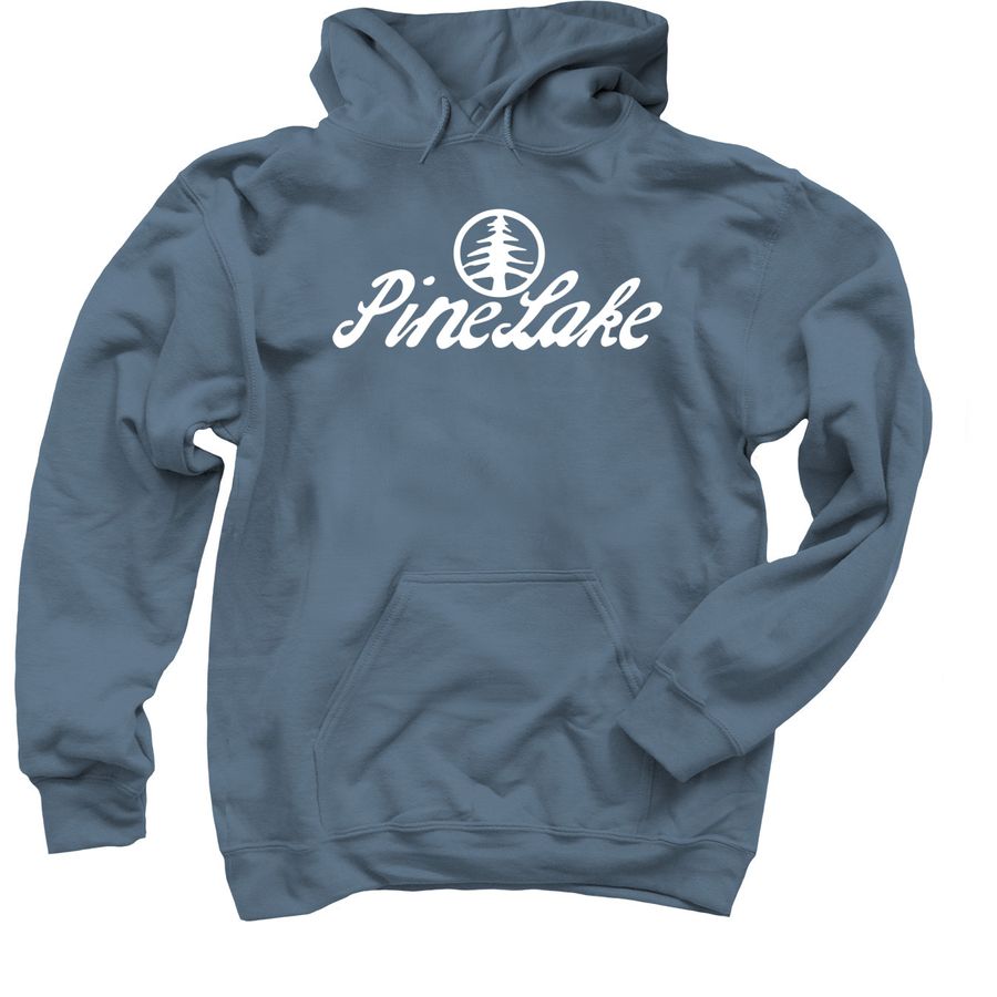 Pine Lake Original, a Indigo Pullover Hoodie