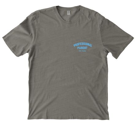 Professional Parents, a Driftwood Grey Allmade Organic Cotton Mineral Dye Tee