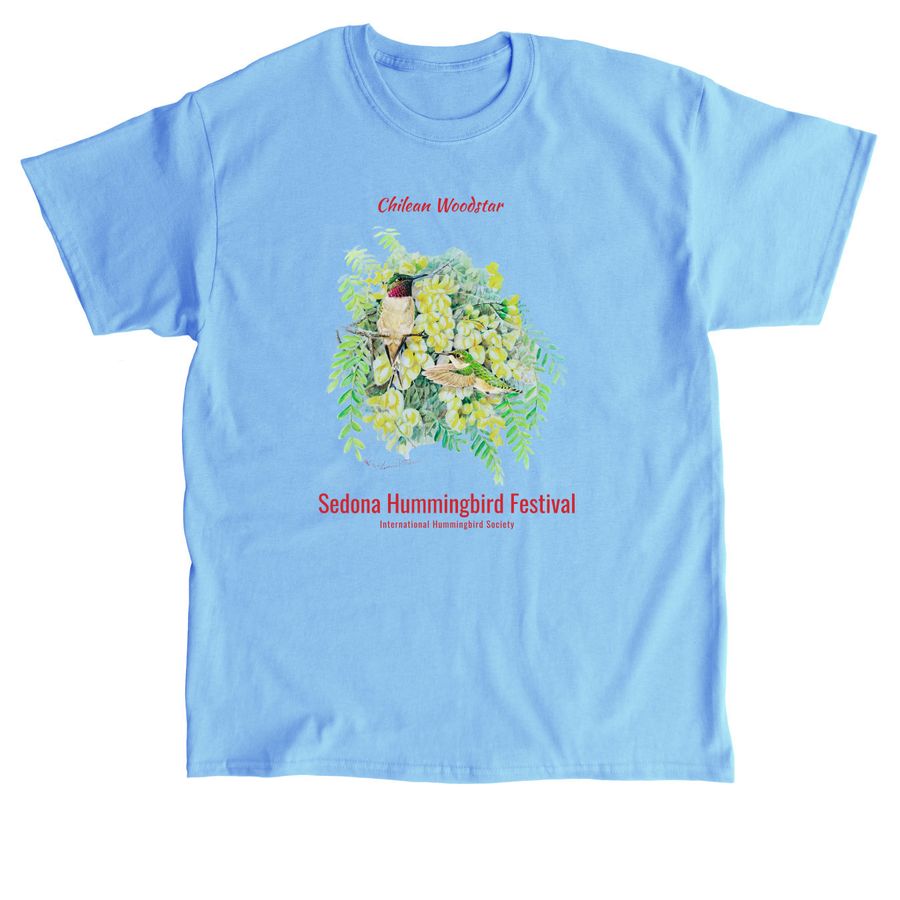 Chilean Woodstar 2026 Sedona Hummingbird Fest, a Carolina Blue Classic Unisex Tee