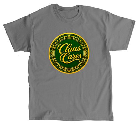 Claus Cares alternate&nbsp;, a Charcoal Classic Unisex Tee