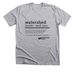 Woodershed Definition, a Athletic Heather Premium Unisex Tee