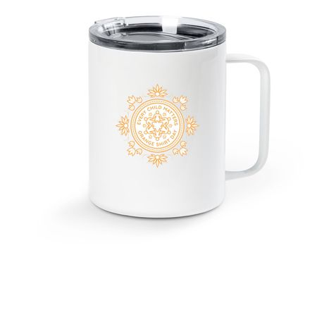 Every Child Matters Coffee Mug, a White Stainless Steel Travel Mug