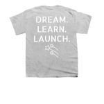 STARBRIGHT, a Sport Grey Youth Unisex Tee (back-view)